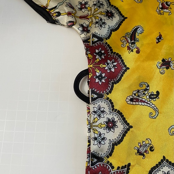 NK 100% silk Top blouse Designer Fashion Chic women’s size 1X? Floral print - Picture 12 of 14